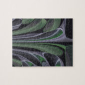 Puzzle Beau Extraordinaire Vert Aurora Texture Art Design (Horizontal)