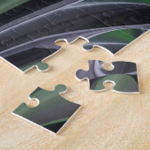 Puzzle Beau Extraordinaire Vert Aurora Texture Art Design (Côté)