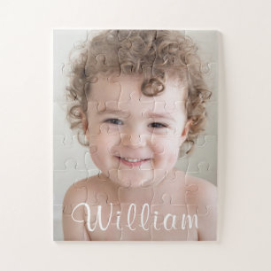 Puzzle Beau garçon bébé bébé bébé bébé photo gros morceau