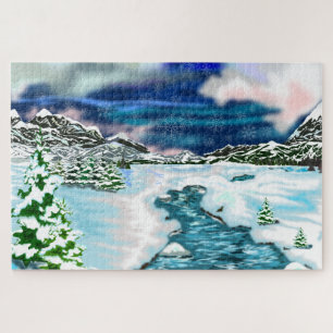Puzzle Beau hiver