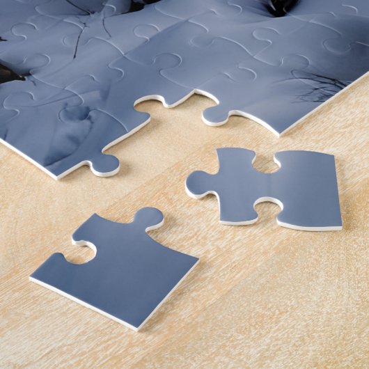 Puzzle Beau hiver dans les montagnes (Côté)