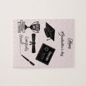 Puzzle Beau Joyeux Joyeux jour de Graduations (Horizontal)