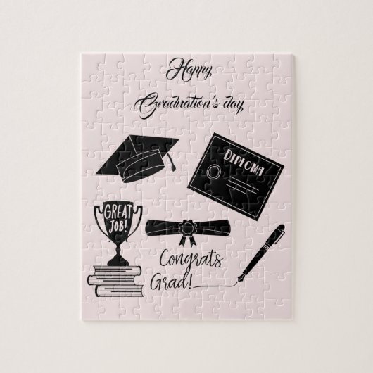 Puzzle Beau Joyeux Joyeux jour de Graduations (Vertical)