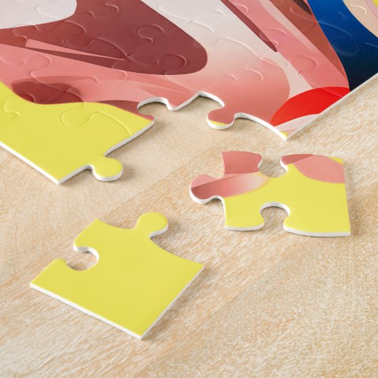 Puzzle Beau Kimono coloré (Côté)