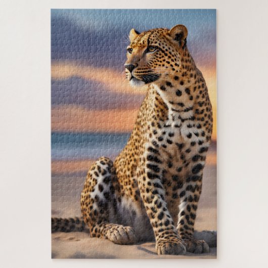 Puzzle Beau léopard (Vertical)