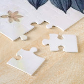 Puzzle Beau Mandala Floral Art, Arrière - plan de crème (Côté)