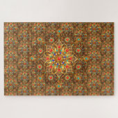 Puzzle Beau Mandala Flower Art (Horizontal)