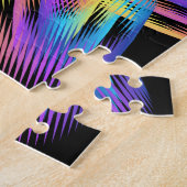 Puzzle Beau motif de couleurs de titane - (Côté)