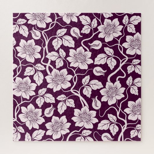 Puzzle Beau motif floral (Vertical)