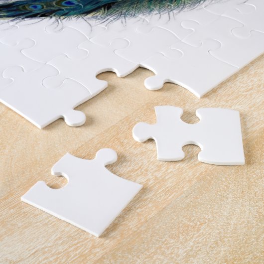 Puzzle Beau paon (Côté)