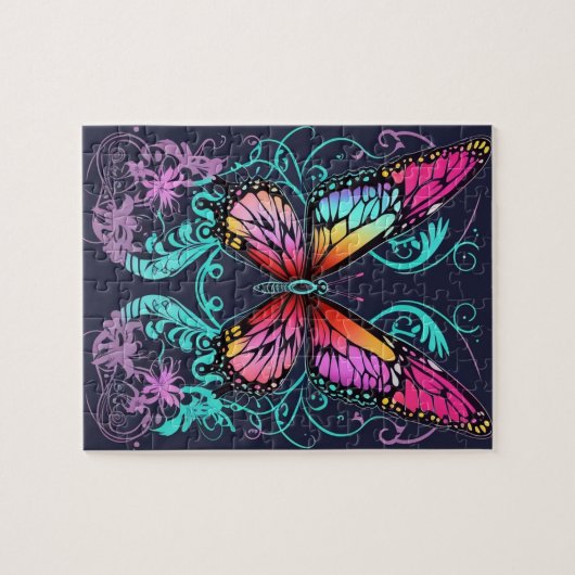 Puzzle Beau Papillon (Horizontal)