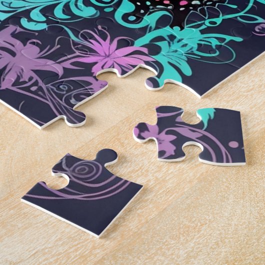 Puzzle Beau Papillon (Côté)