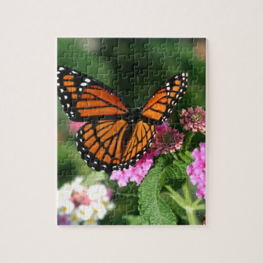 Puzzle Beau papillon de monarque (Vertical)