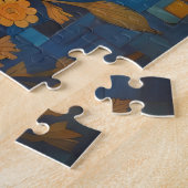 Puzzle Beau papillon décoratif Floral (Côté)