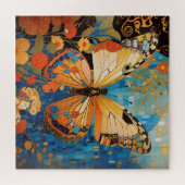 Puzzle Beau papillon décoratif Floral (Horizontal)