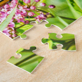 Puzzle Beau papillon et nature Fleur sauvage (Côté)