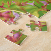 Puzzle Beau papillon Swallowtail sur de jolies fleurs (Côté)