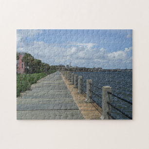 Puzzle Beau passage couvert de bord de mer