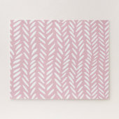 Puzzle Beau pastel motif en sanglier rose impossible (Horizontal)