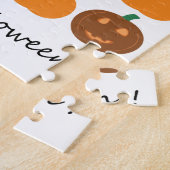 Puzzle Beau Patch Citrouille Halloween (Côté)