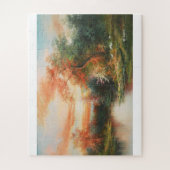 Puzzle Beau paysage au coucher du soleil (Vertical)