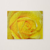 Puzzle Beau pétales de rose jaune (Horizontal)