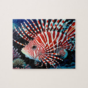 Puzzle Beau poisson rouge