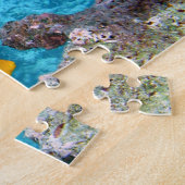 Puzzle Beau poisson tropical dans le corail (Côté)