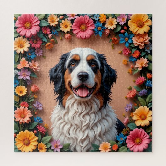 Puzzle Beau portrait de chien (Vertical)