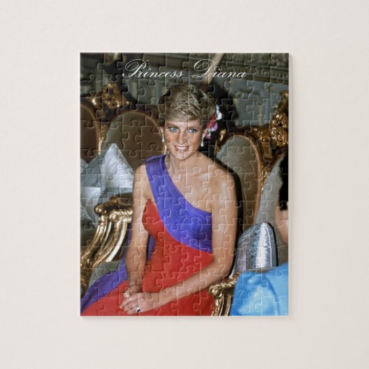 Puzzle Beau ! Princesse Diana Thaïlande 1988 (Vertical)