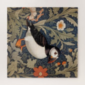Puzzle Beau Puffin William Morris Inspiré (Horizontal)