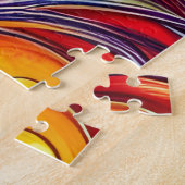 Puzzle Beau Rainbow Horse Portrait (Côté)