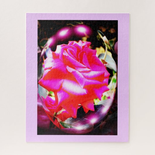 Puzzle Beau rose (Vertical)