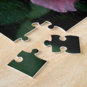 Puzzle Beau Rose simple rose (Côté)