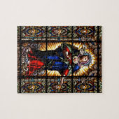 Puzzle Beau Sacré Coeur Religieux de Vierge Marie (Horizontal)