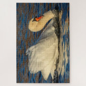 Puzzle Beau Swan et eau Bleue (Vertical)