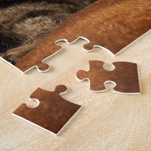 Puzzle Beau Tabby Cat (Côté)