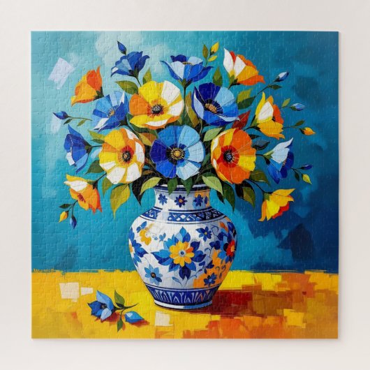 Puzzle Beau vase de fleurs (Vertical)