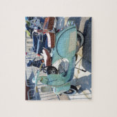 Puzzle Beau vieux scooter (Vertical)