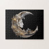 Puzzle Beau visage dans la lune (Horizontal)