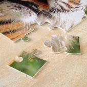 Puzzle Beau visage de tigre (Côté)
