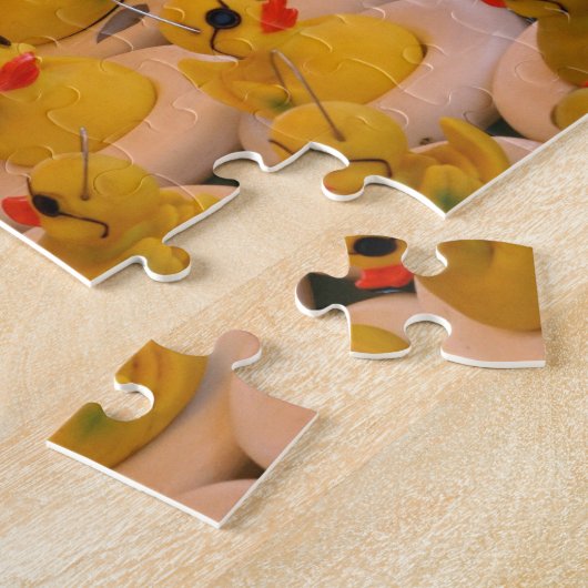 Puzzle Beaucoup De Canards En Caoutchouc Jaune (Côté)