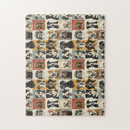 Puzzle Beaucoup de chiens (Vertical)