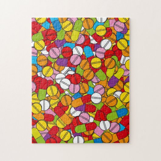 Puzzle Beaucoup de pilules (Vertical)