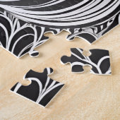 Puzzle Beauté africaine-américaine Silhouette enchantée (Côté)