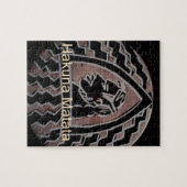 Puzzle Beauté africaine : Bongo Massai Portrait Art Triba (Horizontal)