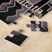 Puzzle Beauté africaine : Bongo Massai Portrait Art Triba (Côté)