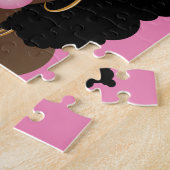 Puzzle Beauté des cheveux naturels, Bubblegum Popping, Ro (Côté)