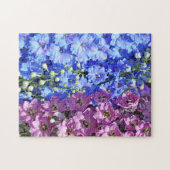 Puzzle Beauté du delphinium (Horizontal)