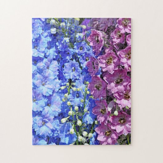 Puzzle Beauté du delphinium (Vertical)